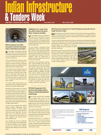 Indian Infrastructure & Tenders Week January 10, 2026 Indian Infrastructure & Tenders Week