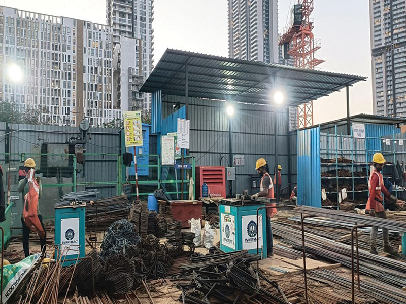 M3M India Minimizing construction material wastage