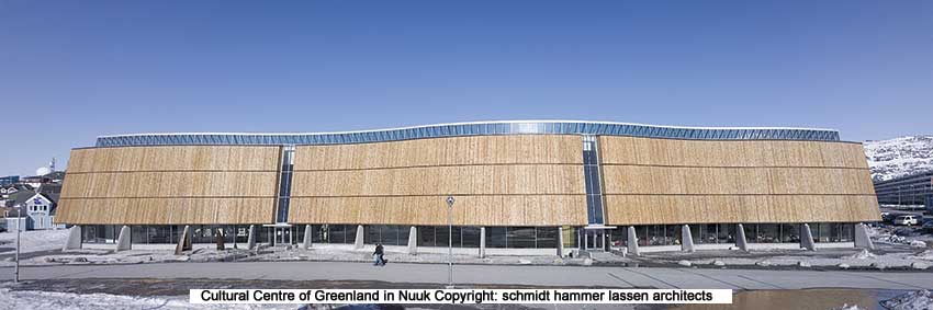 Cultural centre of greenland in Nuuk