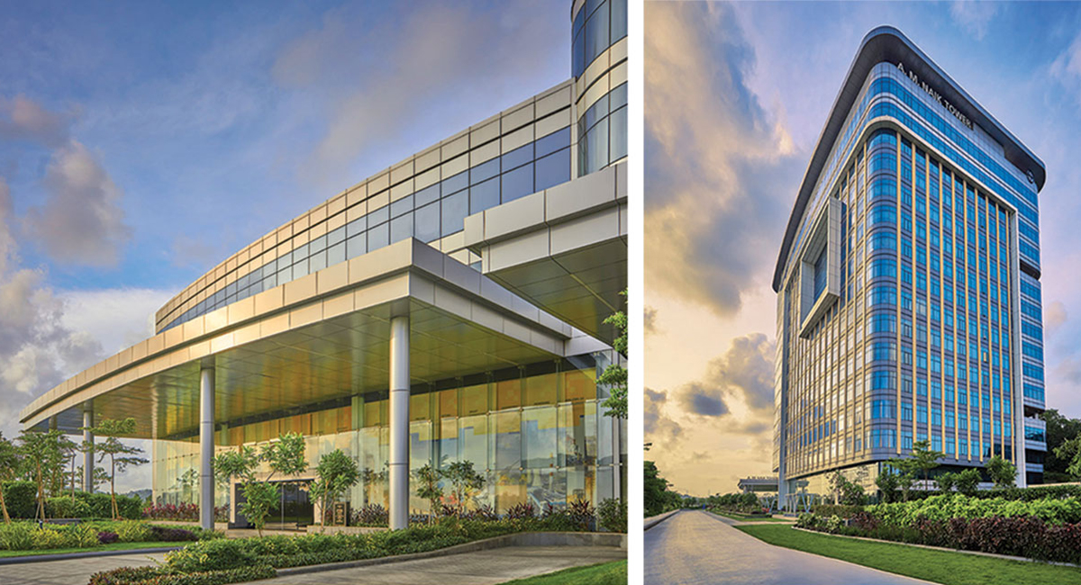 L&T’s iconic Powai campus in Mumbai