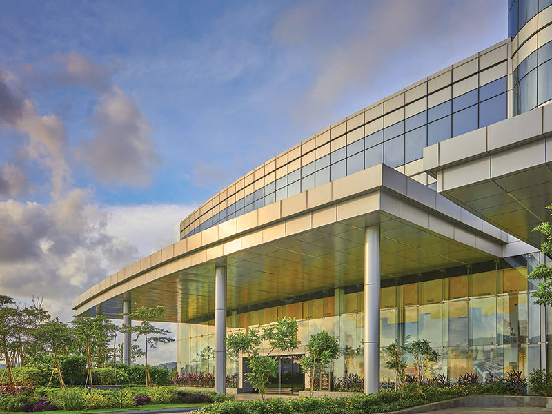 ALUCOBOND® Enhances L&T’s A M Naik Tower with Customized Metallic Shades for a Timeless Façade