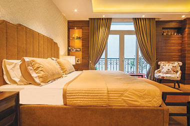 Majestic bedroom furniture from Nitin Kohli Home