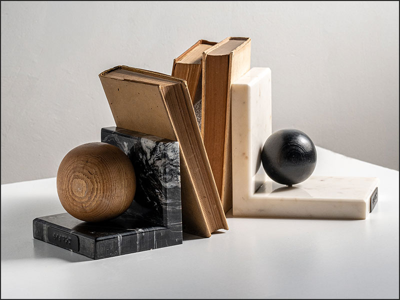 The Prana Homes Elevates Home Energies with Wisdom Bookends and Harmony Shelves