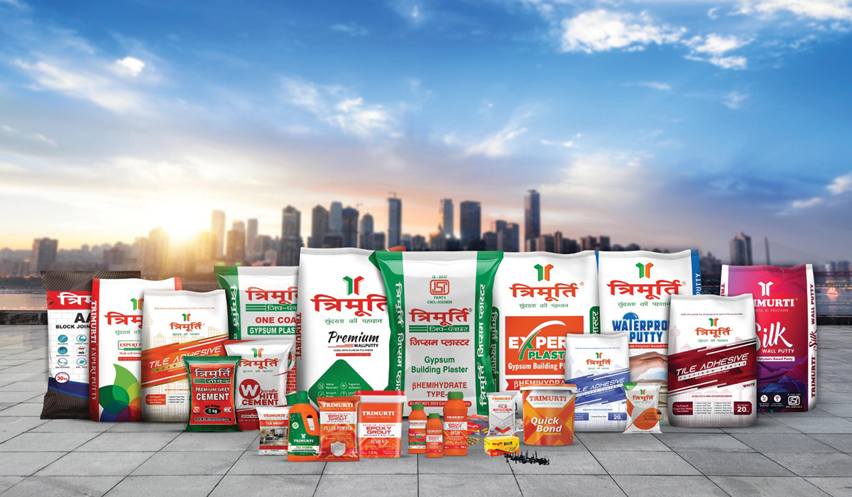 Trimurti is a prominent brand in the Indian market