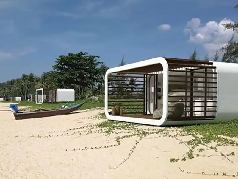 Accommodation Pod: Quick & Timely Construction Without Using Concrete