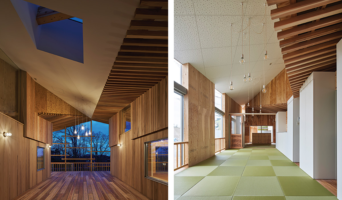 The design of this nursery school by Takeru Shoji Architects