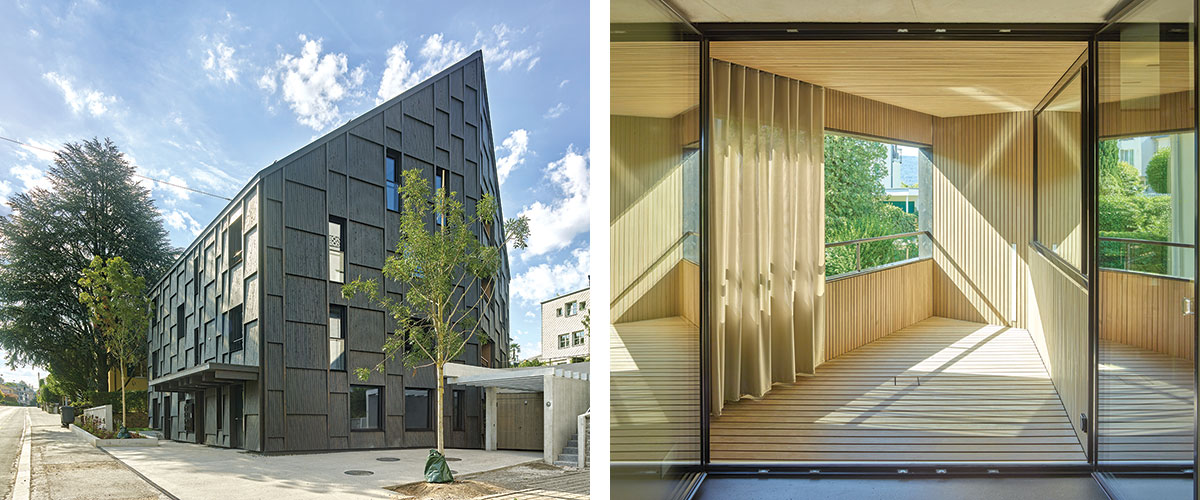 Rossetti+Wyss Architects Apartment Building L329 in Zurich