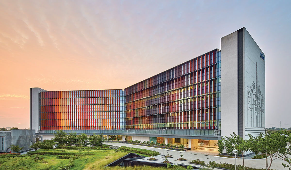 The new office campus for Infosys in Nagpur