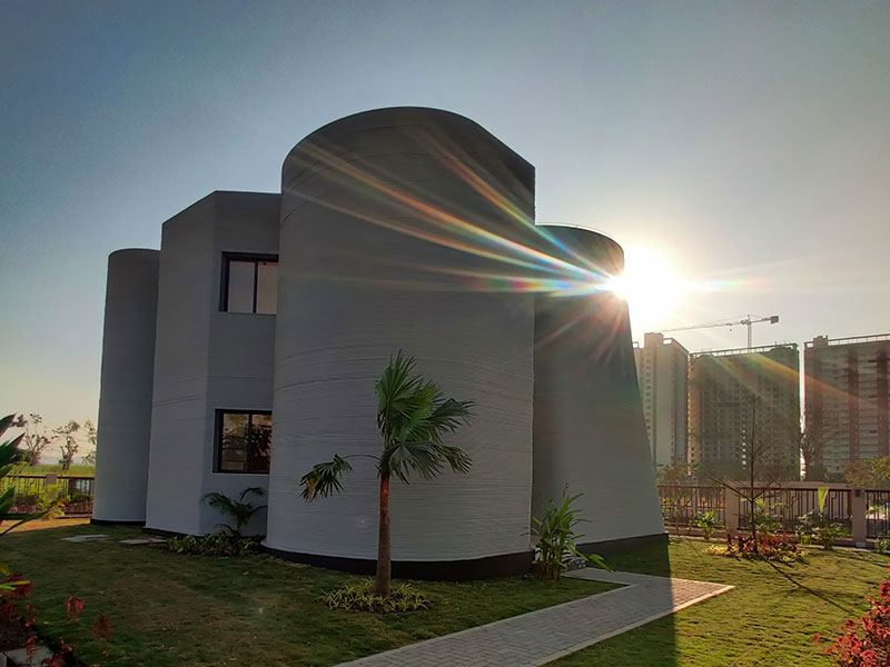 3D-Printed G+1 Villa at Godrej Eden Estate, Pune