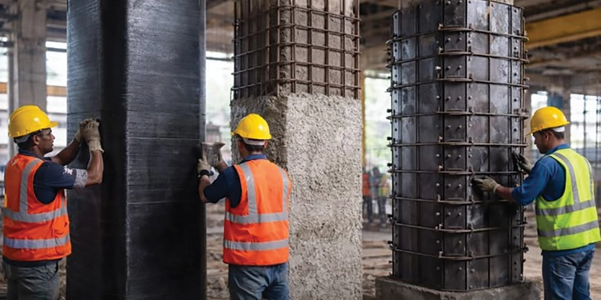 column-jacketing