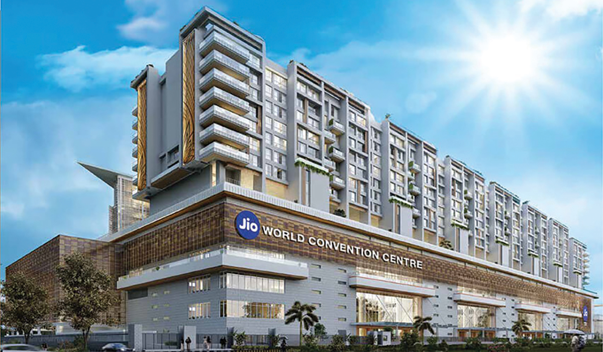 the Jio World Centre (JWC)