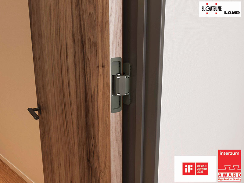 Sugatsune Introduces Award-Winning Concealed Hinges